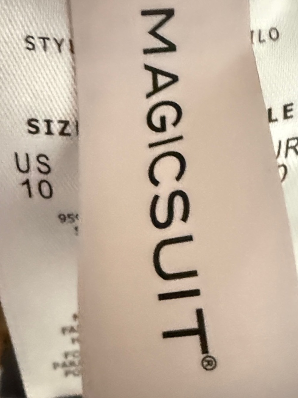 Magicsuit Red Racerback Tank with V-Neck - Picture 2 of 4